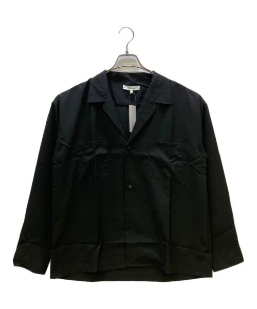 NYLAUS（ナイラス）NYLAUS (ナイラス) 長袖シャツ ブラック サイズ:L 未使用品の古着・服飾アイテム