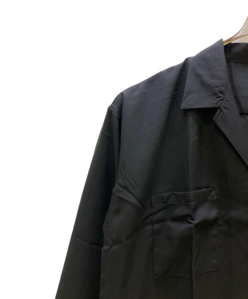 NYLAUS（ナイラス）NYLAUS (ナイラス) 長袖シャツ ブラック サイズ:L 未使用品の古着・服飾アイテム