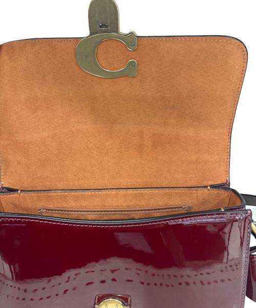 COACH（コーチ）COACH (コーチ) ショルダーバッグ　ストゥディオバッグ20 エンジの古着・服飾アイテム