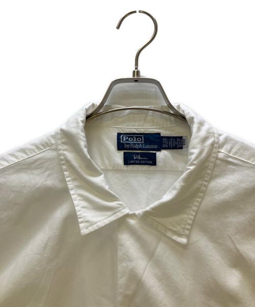 POLO RALPH LAUREN（ポロ・ラルフローレン）POLO RALPH LAUREN (ポロ・ラルフローレン) Ron Herman (ロンハーマン) 半袖シャツ オープンカラーシャツ ホワイト サイズ:XXLの古着・服飾アイテム