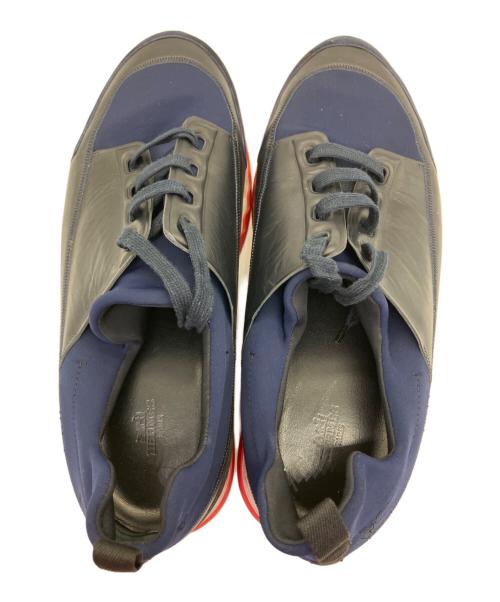 HERMES（エルメス）HERMES (エルメス) スニーカー スタジアム ネイビー サイズ:46の古着・服飾アイテム