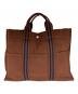 HERMES (エルメス) トートバッグ　フールトゥMM ブラウン：15000円