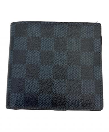 中古・古着通販】LOUIS VUITTON (ルイ ヴィトン) 2つ折り財布 ダミエ