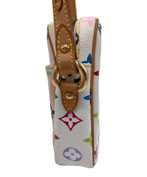 LOUIS VUITTON（ルイ ヴィトン）LOUIS VUITTON (ルイ ヴィトン) ショルダーバッグ モノグラム・マルチカラー ホワイトの古着・服飾アイテム