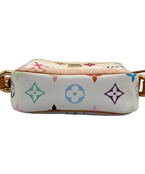 LOUIS VUITTON（ルイ ヴィトン）LOUIS VUITTON (ルイ ヴィトン) ショルダーバッグ モノグラム・マルチカラー ホワイトの古着・服飾アイテム