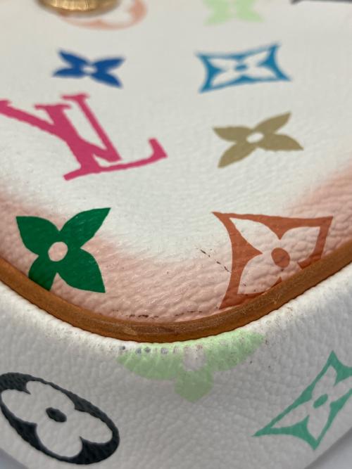LOUIS VUITTON（ルイ ヴィトン）LOUIS VUITTON (ルイ ヴィトン) ショルダーバッグ モノグラム・マルチカラー ホワイトの古着・服飾アイテム