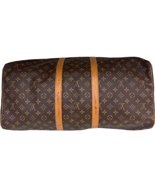 LOUIS VUITTON（ルイ ヴィトン）LOUIS VUITTON (ルイ ヴィトン) トラベルバッグ　キーポル55 ブラウンの古着・服飾アイテム