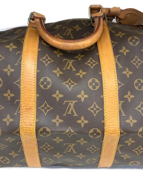 LOUIS VUITTON（ルイ ヴィトン）LOUIS VUITTON (ルイ ヴィトン) トラベルバッグ　キーポル55 ブラウンの古着・服飾アイテム