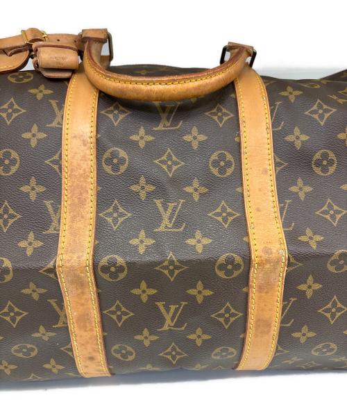 LOUIS VUITTON（ルイ ヴィトン）LOUIS VUITTON (ルイ ヴィトン) トラベルバッグ　キーポル55 ブラウンの古着・服飾アイテム