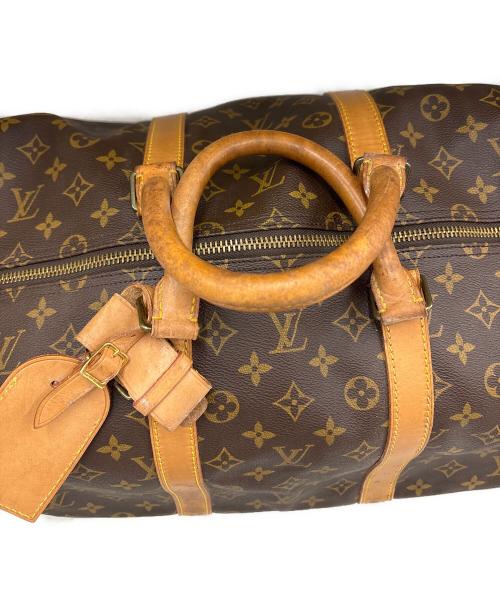LOUIS VUITTON（ルイ ヴィトン）LOUIS VUITTON (ルイ ヴィトン) トラベルバッグ　キーポル55 ブラウンの古着・服飾アイテム