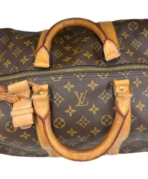 LOUIS VUITTON（ルイ ヴィトン）LOUIS VUITTON (ルイ ヴィトン) トラベルバッグ　キーポル55 ブラウンの古着・服飾アイテム