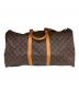 LOUIS VUITTON (ルイ ヴィトン) トラベルバッグ　キーポル55 ブラウン：70000円