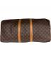 中古・古着 LOUIS VUITTON (ルイ ヴィトン) トラベルバッグ　キーポル55 ブラウン：70000円