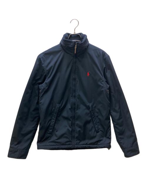 POLO RALPH LAUREN（ポロ・ラルフローレン）POLO RALPH LAUREN (ポロ・ラルフローレン) ブルゾン ネイビー サイズ:XSの古着・服飾アイテム