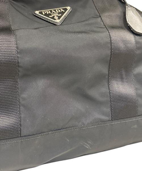 PRADA（プラダ）PRADA (プラダ) ナイロンボストンバッグ ブラックの古着・服飾アイテム