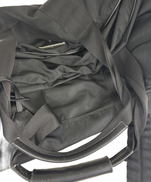 PRADA（プラダ）PRADA (プラダ) ナイロンボストンバッグ ブラックの古着・服飾アイテム