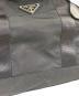 中古・古着 PRADA (プラダ) ナイロンボストンバッグ ブラック：50000円