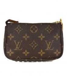 LOUIS VUITTON（ルイ ヴィトン）の古着「ポシェット　ミニ・ポシェット・アクセソワール」｜ブラウン