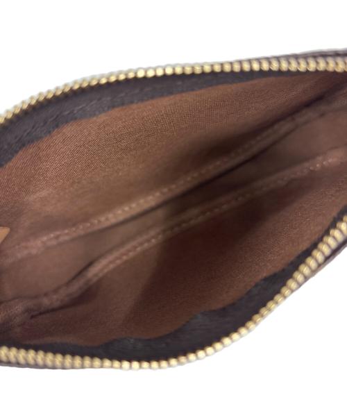LOUIS VUITTON（ルイ ヴィトン）LOUIS VUITTON (ルイ ヴィトン) ポシェット　ミニ・ポシェット・アクセソワール ブラウンの古着・服飾アイテム
