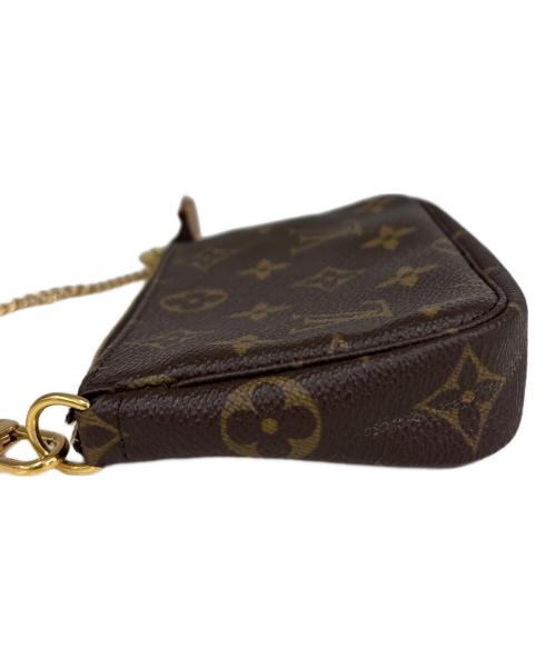 LOUIS VUITTON（ルイ ヴィトン）LOUIS VUITTON (ルイ ヴィトン) ポシェット　ミニ・ポシェット・アクセソワール ブラウンの古着・服飾アイテム