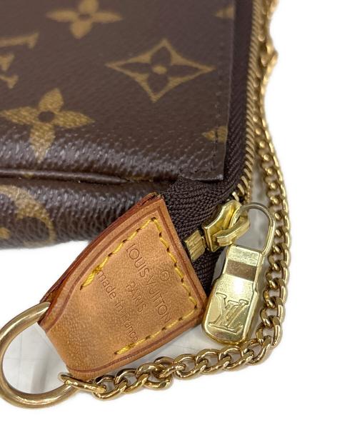 LOUIS VUITTON（ルイ ヴィトン）LOUIS VUITTON (ルイ ヴィトン) ポシェット　ミニ・ポシェット・アクセソワール ブラウンの古着・服飾アイテム