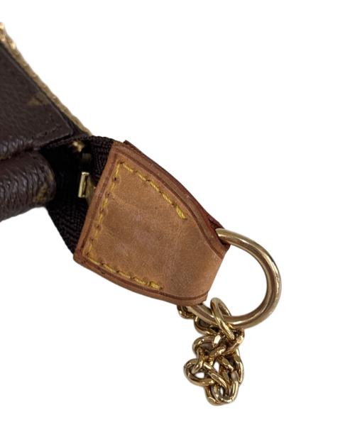 LOUIS VUITTON（ルイ ヴィトン）LOUIS VUITTON (ルイ ヴィトン) ポシェット　ミニ・ポシェット・アクセソワール ブラウンの古着・服飾アイテム