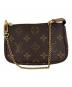 LOUIS VUITTON (ルイ ヴィトン) ポシェット　ミニ・ポシェット・アクセソワール ブラウン：70000円