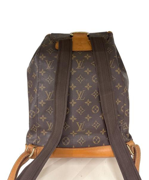 LOUIS VUITTON（ルイ ヴィトン）LOUIS VUITTON (ルイ ヴィトン) リュック　モンスリGM ブラウンの古着・服飾アイテム