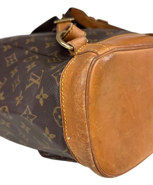 LOUIS VUITTON（ルイ ヴィトン）LOUIS VUITTON (ルイ ヴィトン) リュック　モンスリGM ブラウンの古着・服飾アイテム