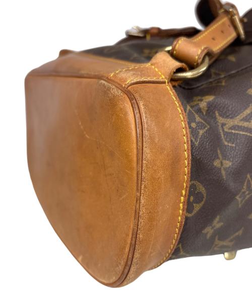 LOUIS VUITTON（ルイ ヴィトン）LOUIS VUITTON (ルイ ヴィトン) リュック　モンスリGM ブラウンの古着・服飾アイテム