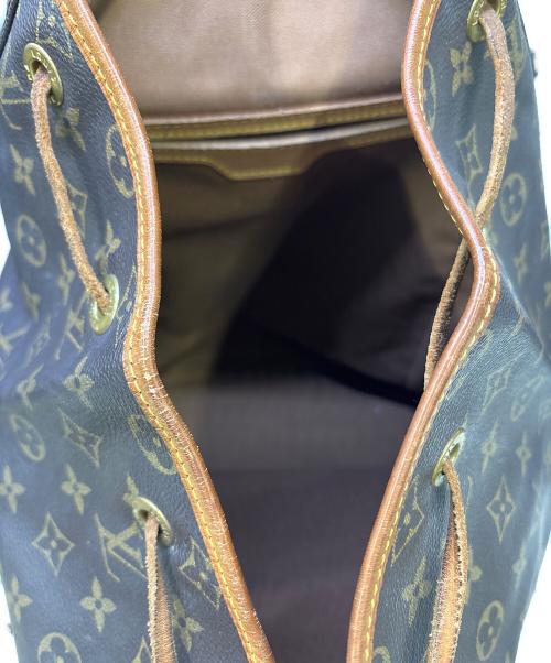 LOUIS VUITTON（ルイ ヴィトン）LOUIS VUITTON (ルイ ヴィトン) リュック　モンスリGM ブラウンの古着・服飾アイテム