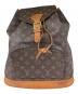 LOUIS VUITTON（ルイ ヴィトン）の古着「リュック　モンスリGM」｜ブラウン