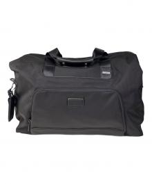 TUMI（トゥミ）の古着「ボストンバッグ　ダブル・エクスパンション・ダッフル」｜ブラック