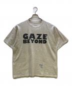 Name.ネーム）の古着「半袖カットソー 26SS LOOSE FIT PRINT TEE : GAZE BEYOND」｜ベージュ