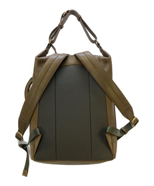 土屋鞄（ツチヤカバン）土屋鞄 (ツチヤカバン) ビークルショルダーバックパック ブラウンの古着・服飾アイテム