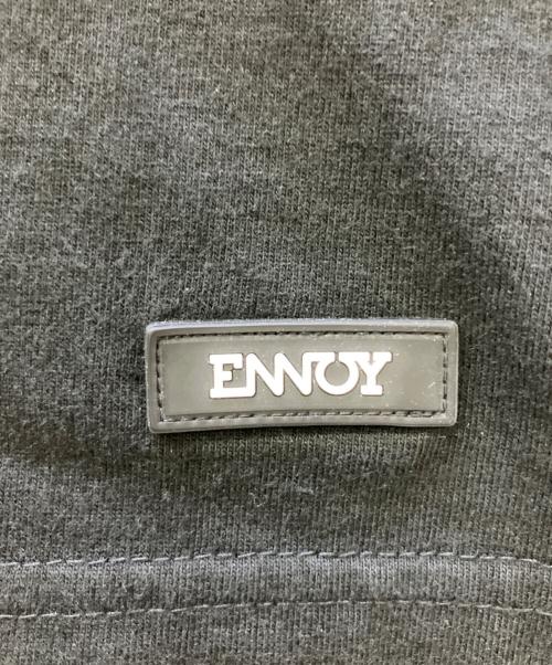 ENNOY（エンノイ）ENNOY (エンノイ) 半袖カットソー ブラック サイズ:XLの古着・服飾アイテム