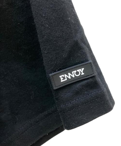 ENNOY（エンノイ）ENNOY (エンノイ) 半袖カットソー ブラック サイズ:XLの古着・服飾アイテム