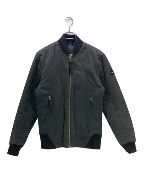 Denham（デンハム）Denham (デンハム) MA-1ジャケット ブラック サイズ:EU Sの古着・服飾アイテム