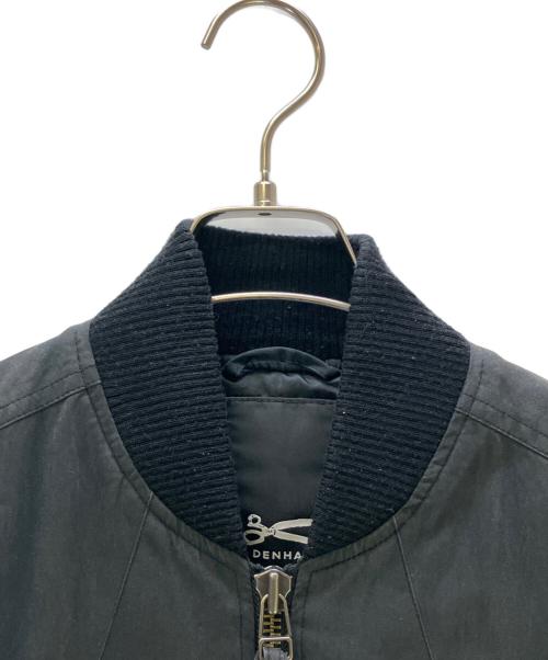 Denham（デンハム）Denham (デンハム) MA-1ジャケット ブラック サイズ:EU Sの古着・服飾アイテム