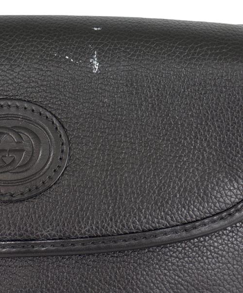 GUCCI（グッチ）GUCCI (グッチ) ショルダーバッグ ブラックの古着・服飾アイテム