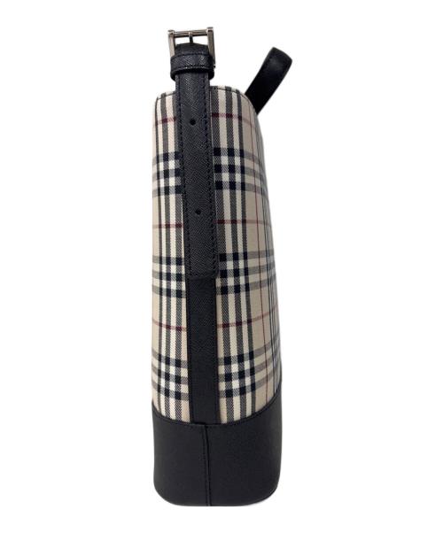 BURBERRY（バーバリー）BURBERRY (バーバリー) ショルダーバッグ ベージュ×ブラックの古着・服飾アイテム