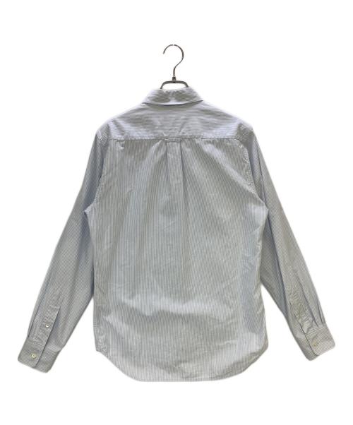 maison kitsune（メゾンキツネ）maison kitsune (メゾンキツネ) 長袖シャツ スカイブルー サイズ:38の古着・服飾アイテム