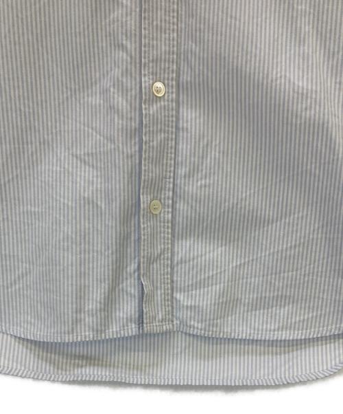 maison kitsune（メゾンキツネ）maison kitsune (メゾンキツネ) 長袖シャツ スカイブルー サイズ:38の古着・服飾アイテム