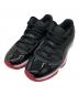 NIKE（ナイキ）の古着「ローカットスニーカー　Air Jordan 11 Retro Low」｜ブラック