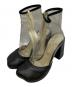 MM6 Maison Margiela（エムエムシックスメゾンマルジェラ）の古着「クリアブーツ」｜ブラック
