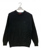 SUPREMEシュプリーム）の古着「薄手ニット small box」｜ブラック