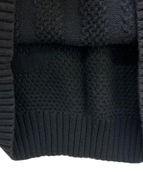 SUPREME（シュプリーム）SUPREME (シュプリーム) 薄手ニット small box ブラック サイズ:Lの古着・服飾アイテム