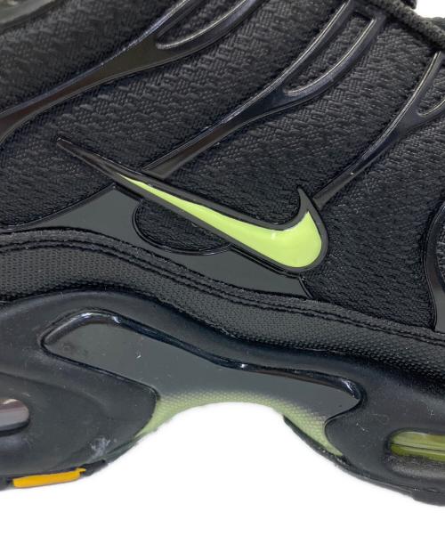 NIKE（ナイキ）NIKE (ナイキ) スニーカー　AIR MAX PLUS ブラック サイズ:27.5㎝の古着・服飾アイテム