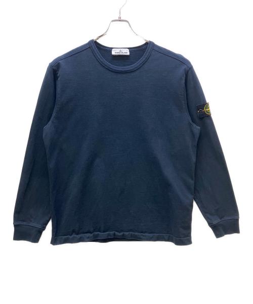 STONE ISLAND（ストーンアイランド）STONE ISLAND (ストーンアイランド) 長袖カットソー ネイビー サイズ:XLの古着・服飾アイテム
