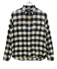 RRL×Ron Herman（ダブルアールエル×ロンハーマン）の古着「長袖シャツ」｜ブラック×ホワイト
